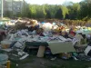 Уборка мусора в городе