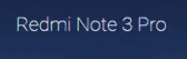 Redmi Note 3 Pro