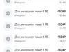 Списали за 6 Гб  960 руб!без моего согласия