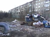 Помойка возле детской площадки