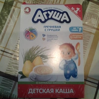 Агуша жалобы - Детская гречневая каша с грушей